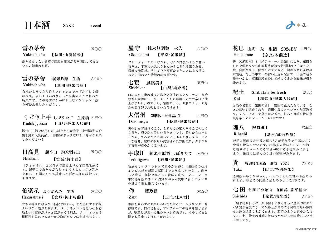 さかなの木、12月20日のメニューです。