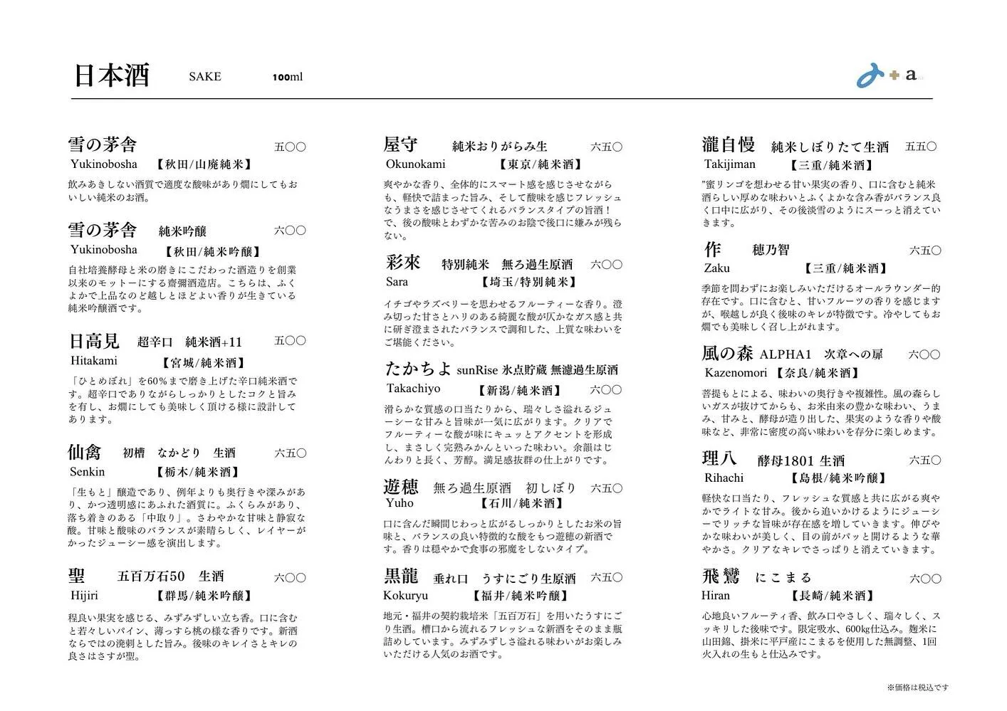 さかなの木、2月5日のメニューのです。