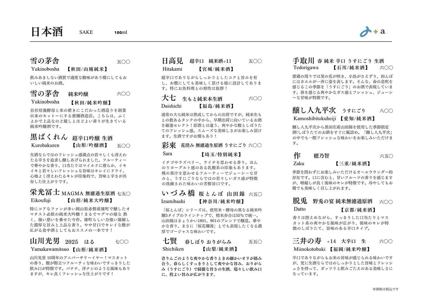 さかなの木、3月8日のメニューです。