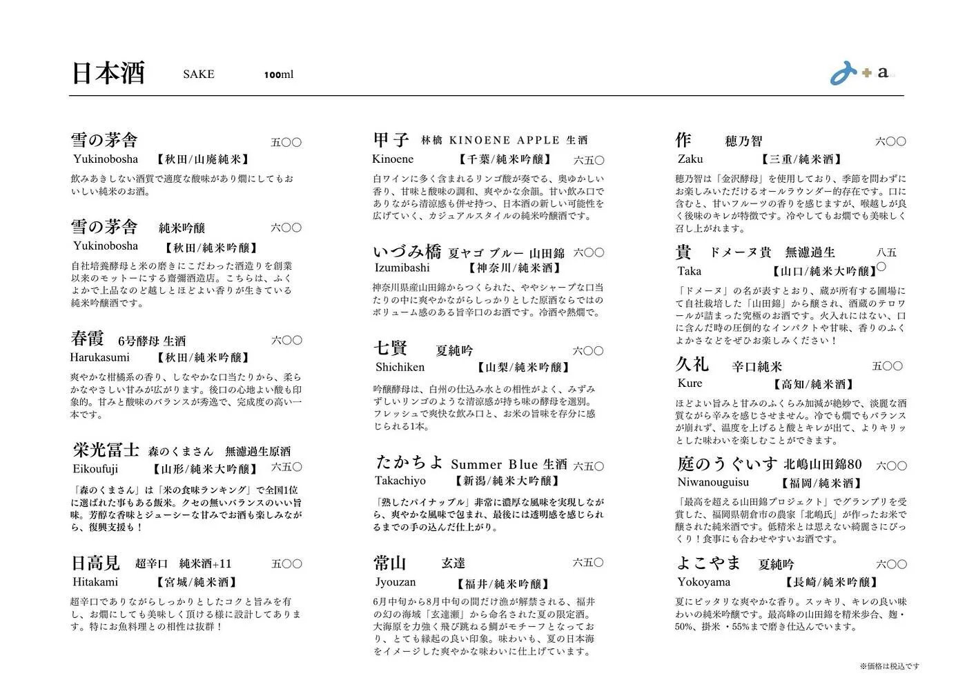 さかなの木、5月14日のメニューです。