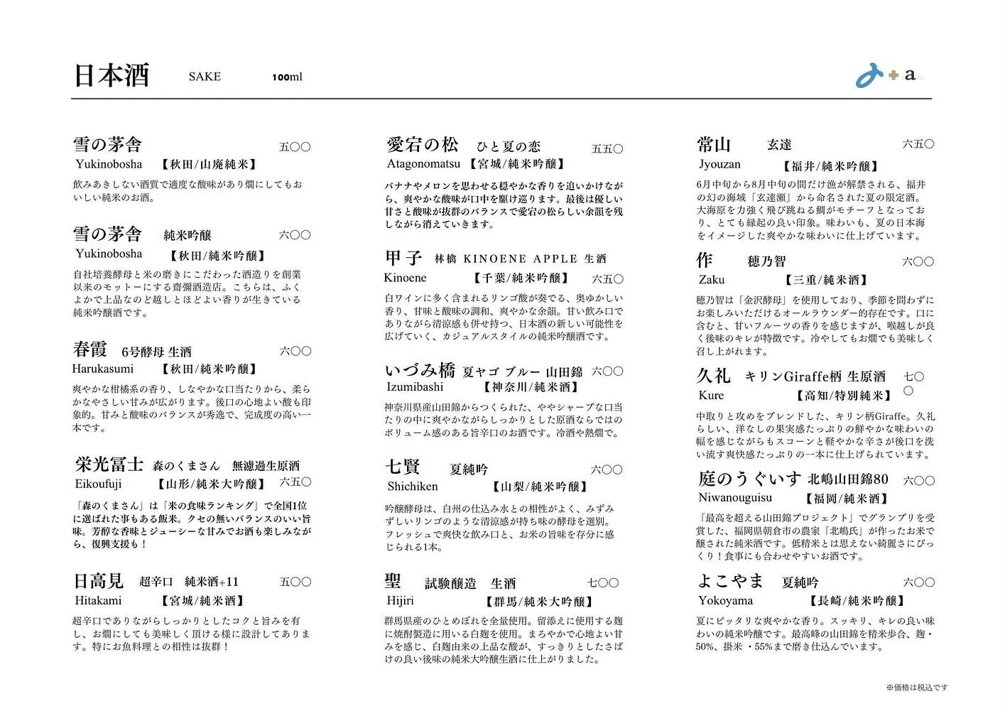 さかなの木、5月16日のメニューです。
