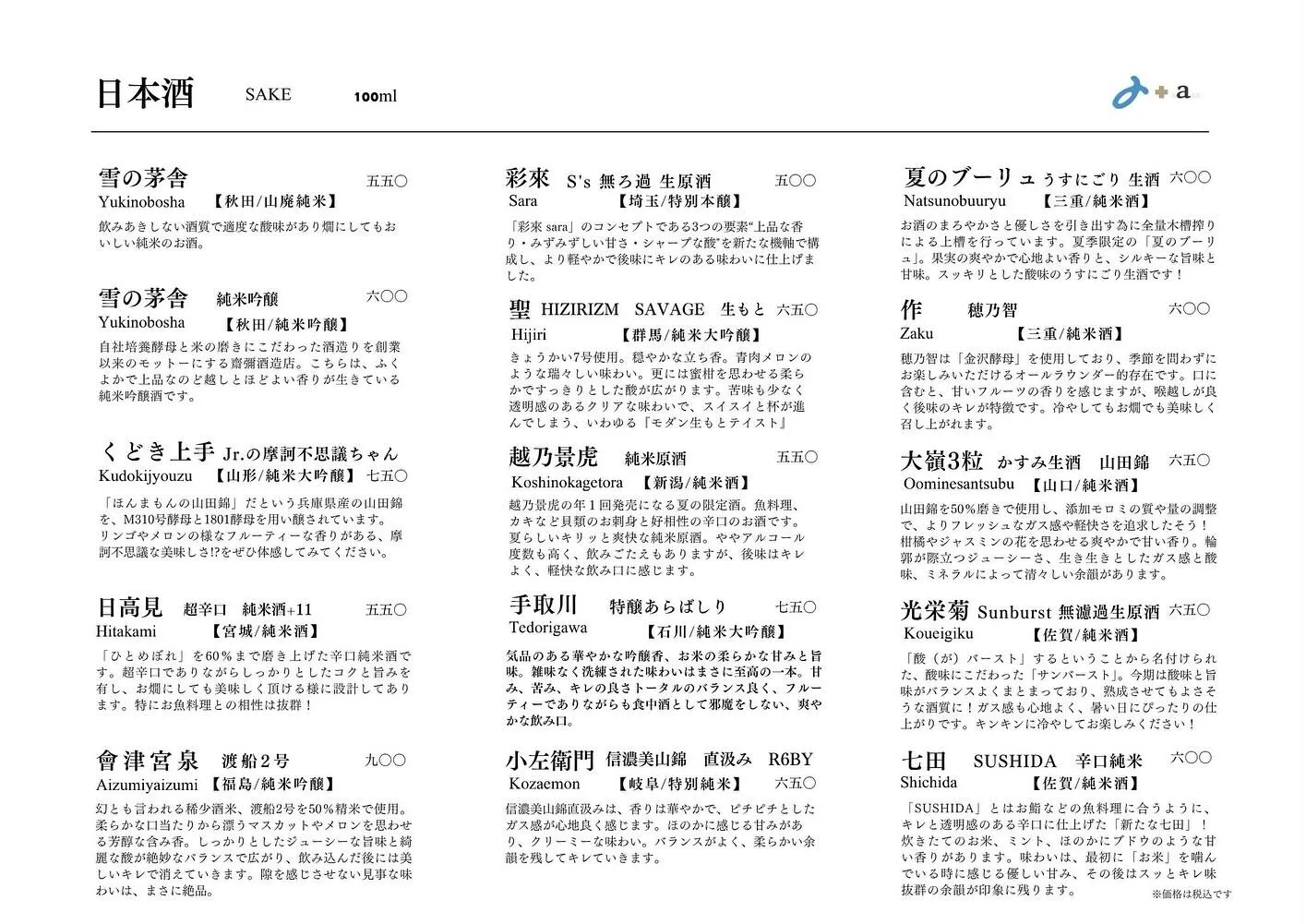 さかなの木7月22日のメニューです。