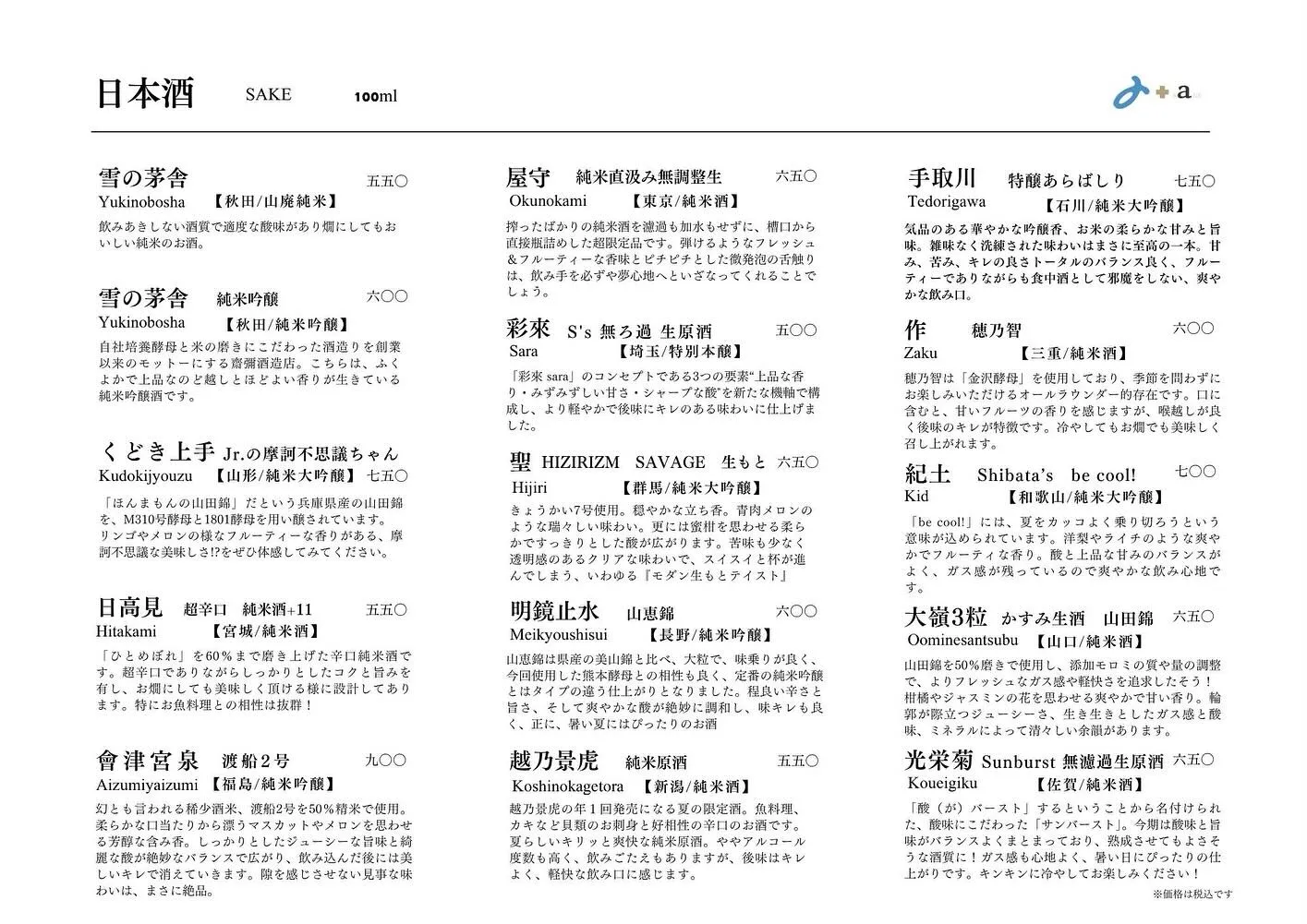 さかなの木7月28日のメニューです。