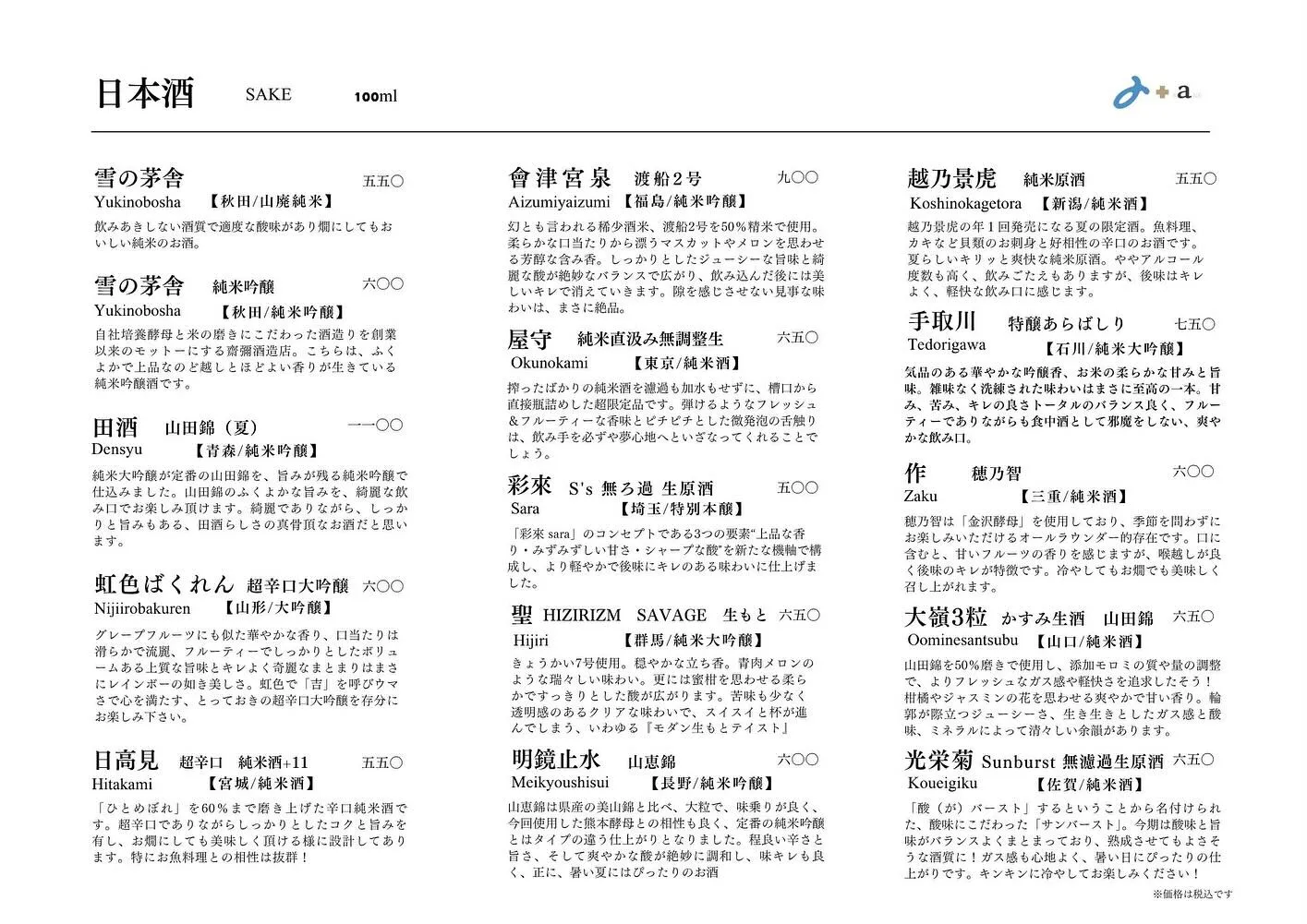 さかなの木7月31日のメニューです。
