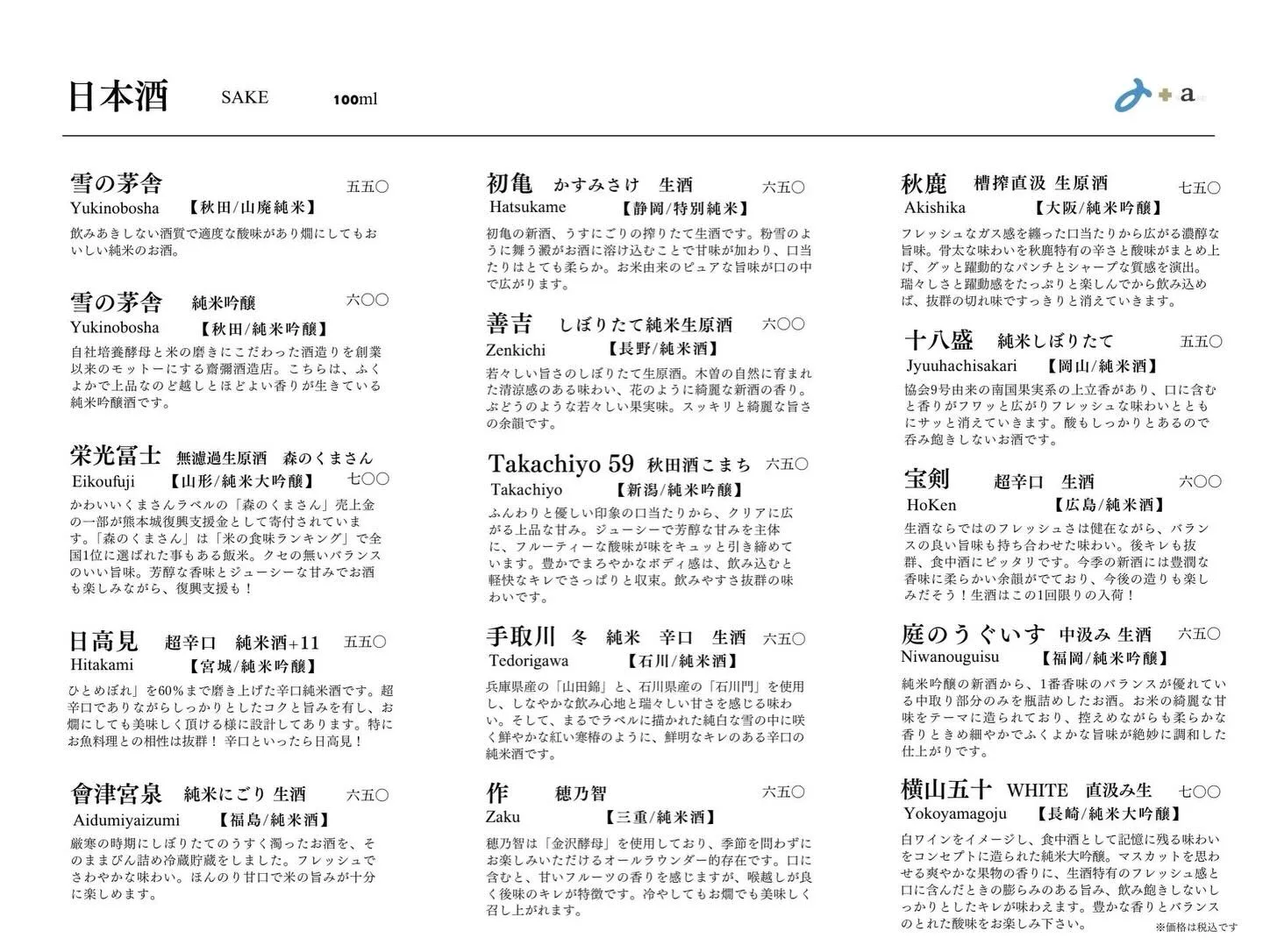さかなの木1月13日のメニューです。