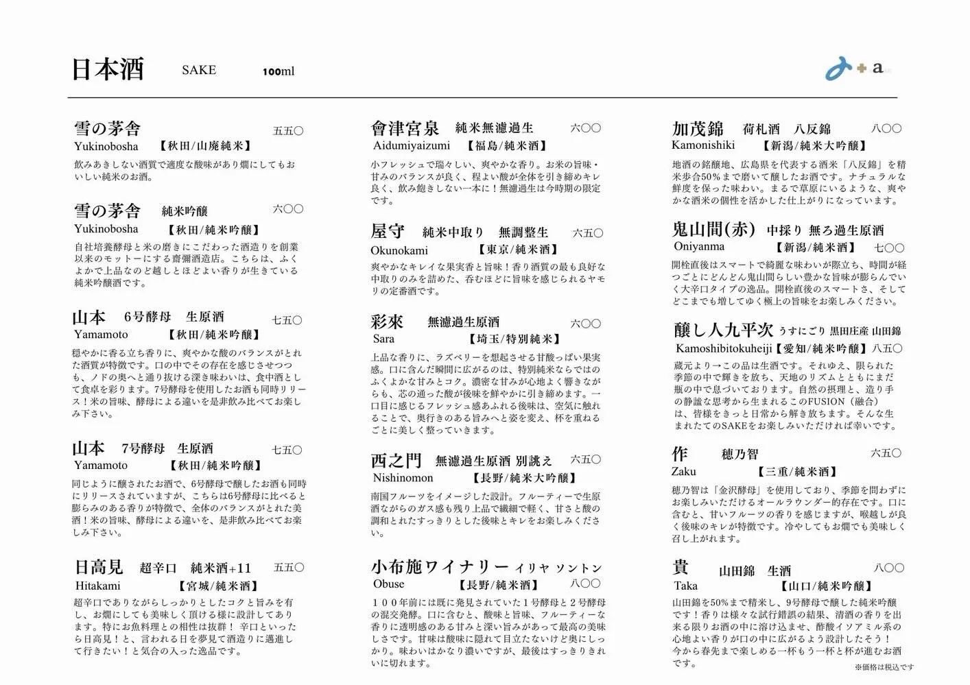さかなの木2月18日のメニューです。
