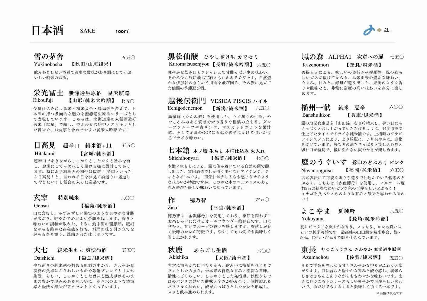さかなの木5月6日のメニューです。