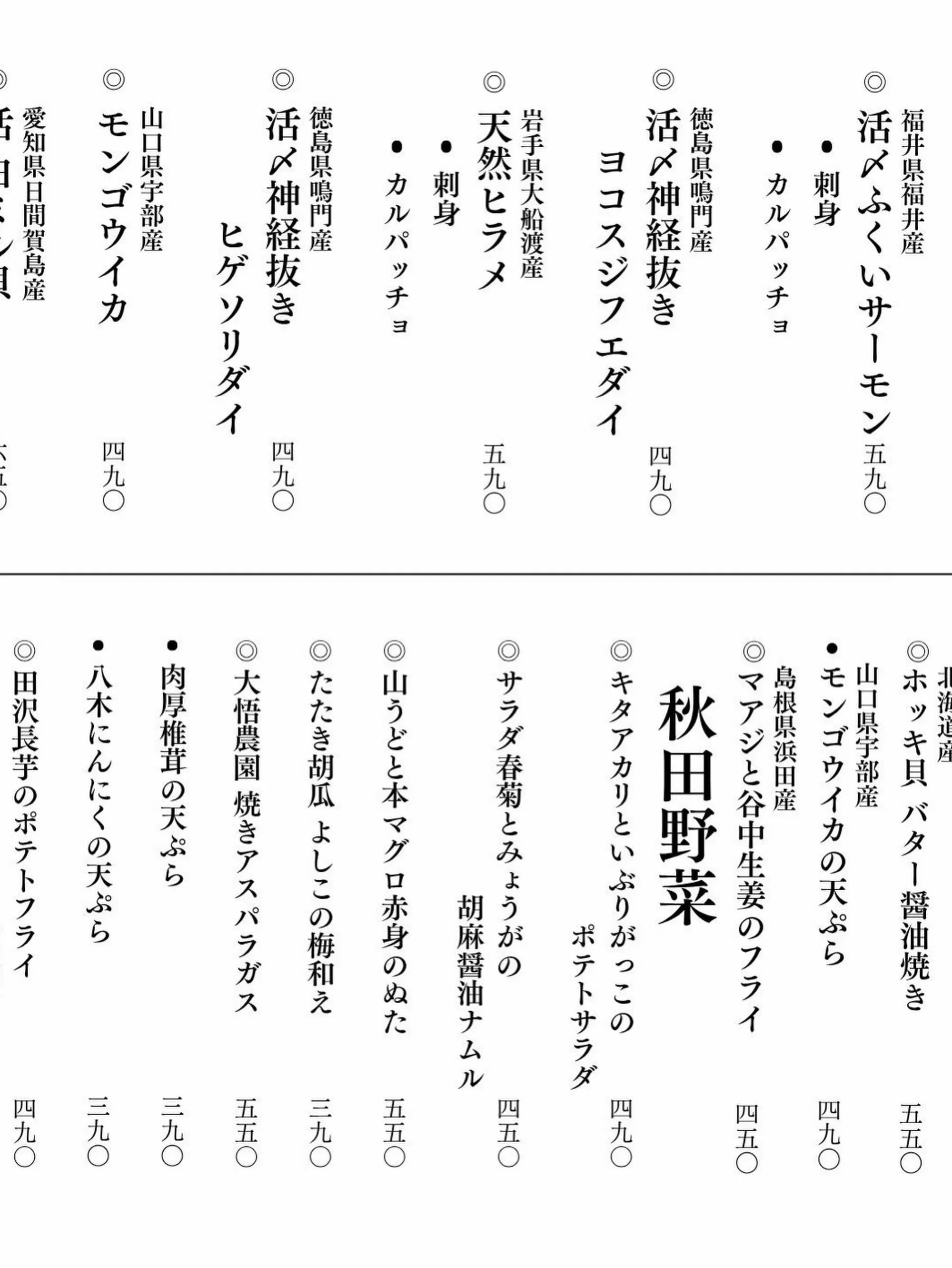 さかなの木6月8日のメニューです。