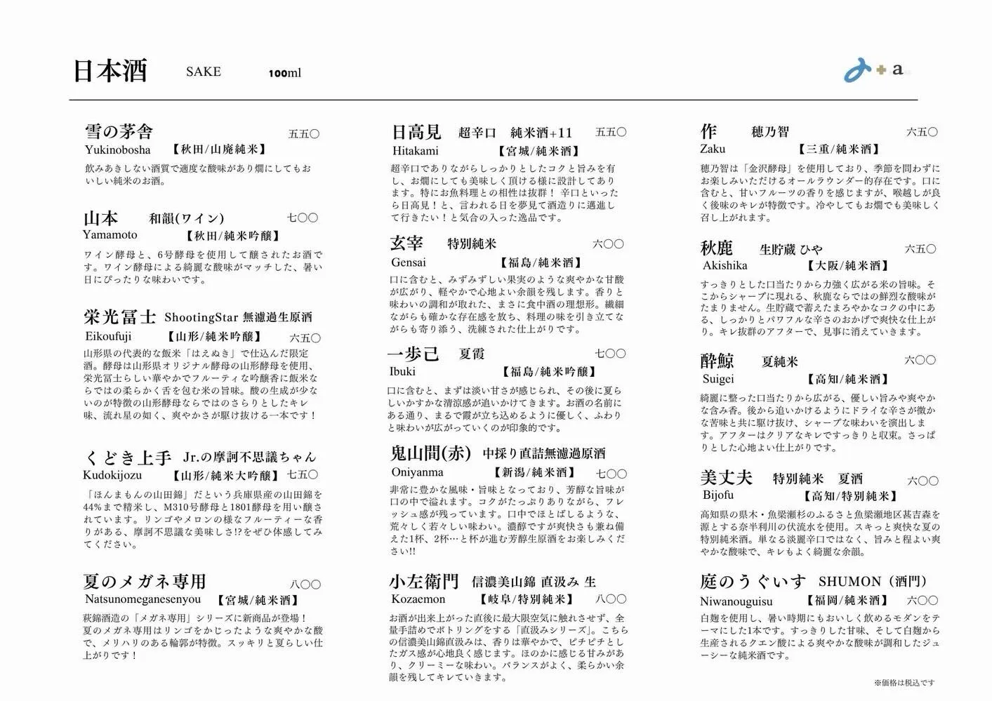 さかなの木6月29日のメニューです。