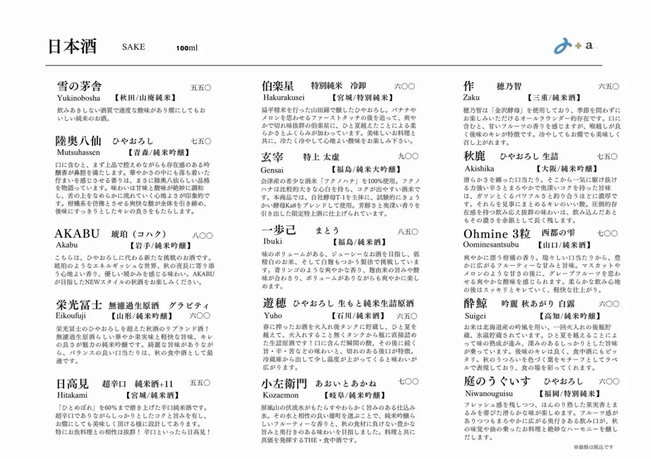 さかなの木9月25日のメニューです。