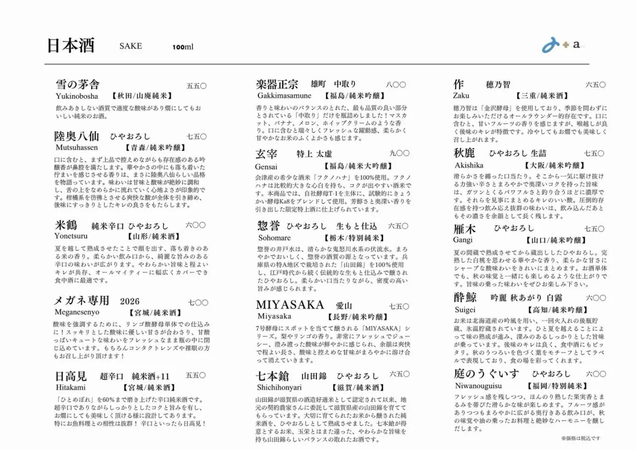 さかなの木10月7日のメニューです。