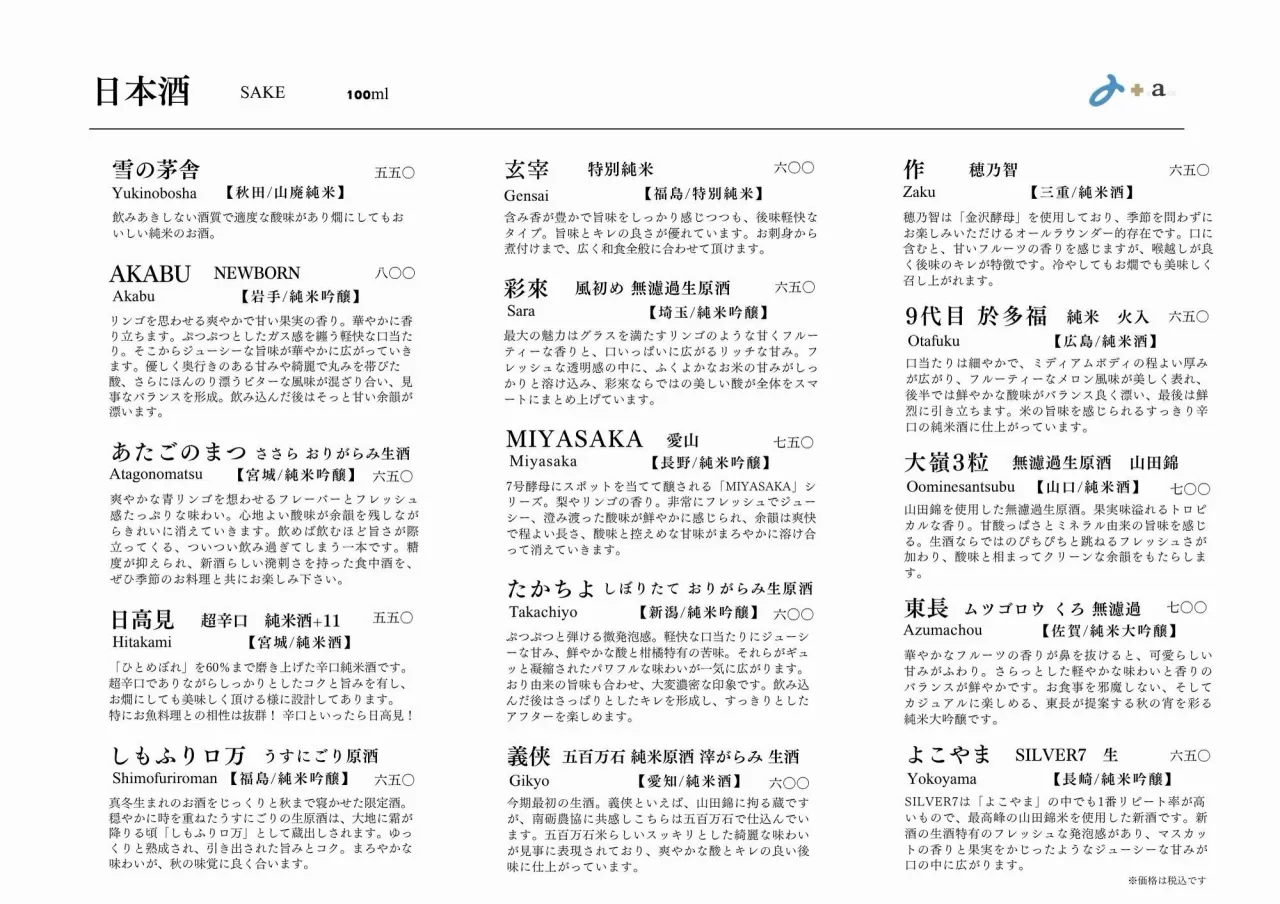 さかなの木10月29日のメニューです。